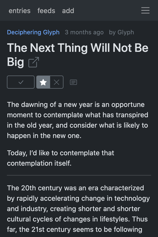 article view (dark mode)